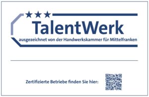 Zertifizierter Betrieb Talentwerk